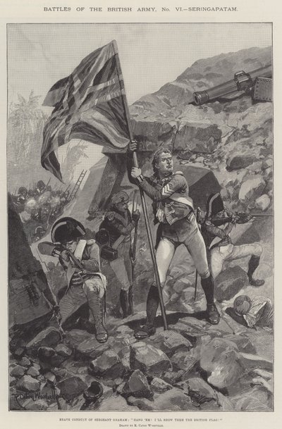 Battles of the British Army, Seringapatam by Richard Caton Woodville junior